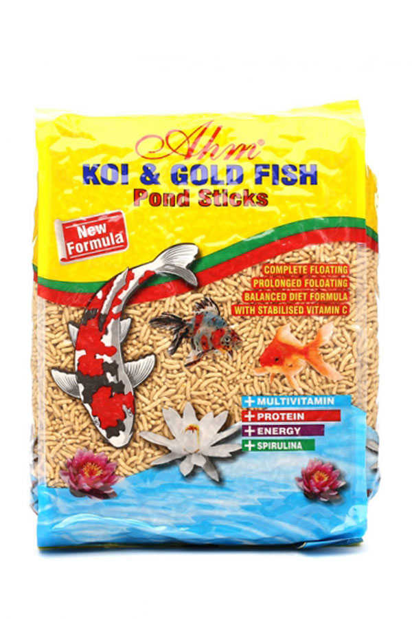 AHM KOİ GOLD FISH NATURAL JAPON BALIĞI YEMİ 1KG AHM KOİ GOLD FISH NATURAL JAPON BALIĞI YEMİ 1KG