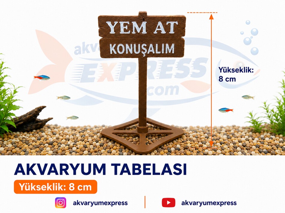 AKVARYUM TABELA DEKOR 