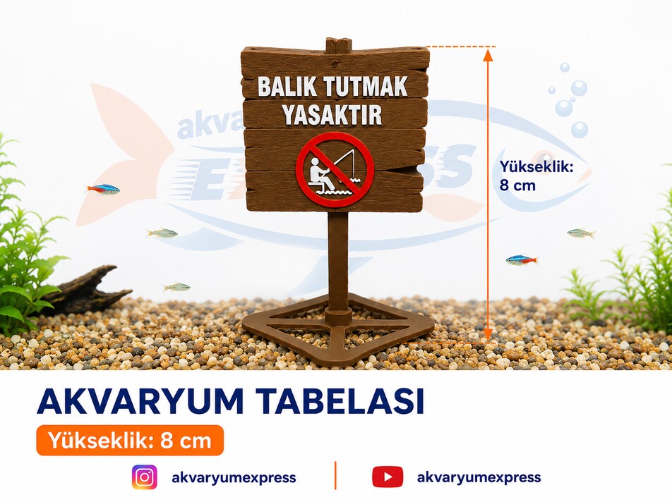 AKVARYUM TABELA DEKOR 