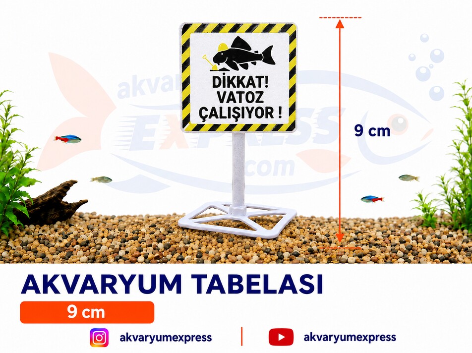 AKVARYUM TABELA DEKOR 