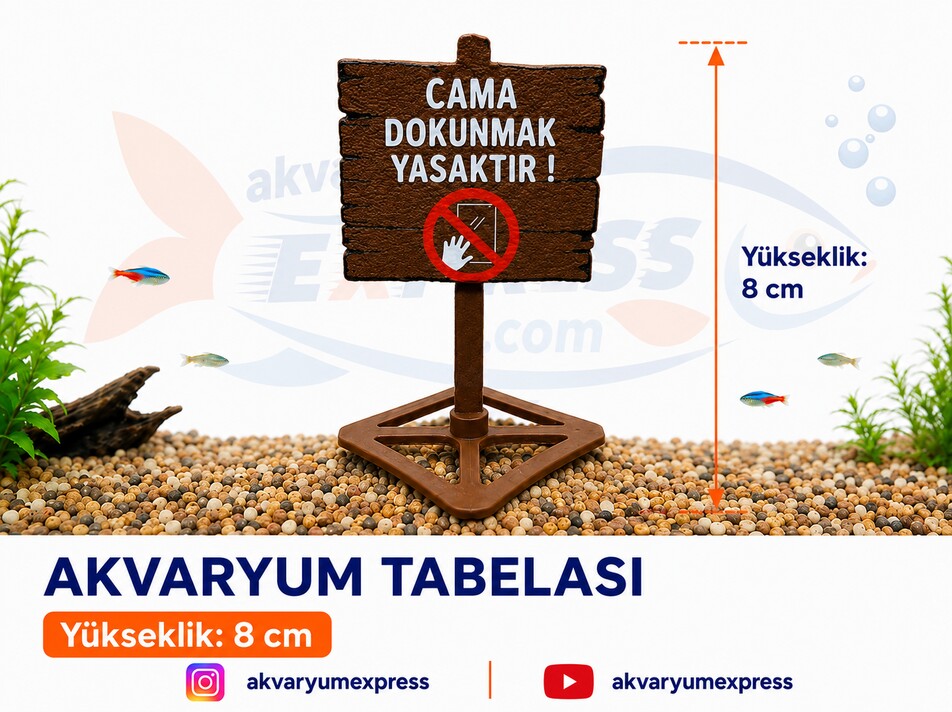 AKVARYUM TABELA DEKOR 