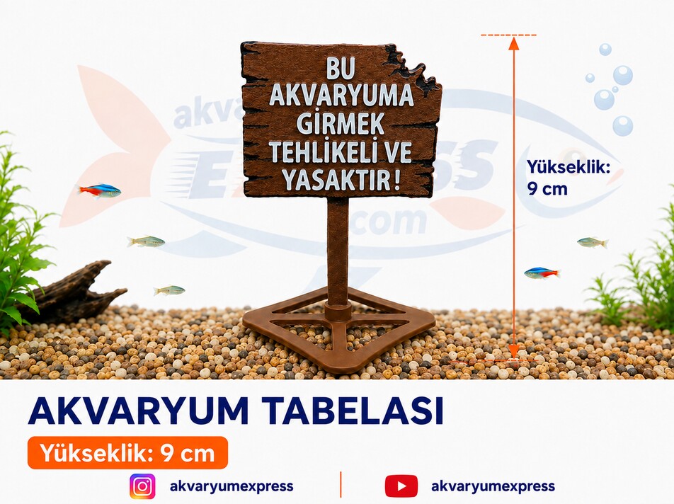 AKVARYUM TABELA DEKOR 