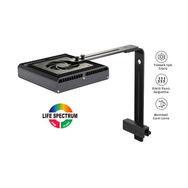 COCO 50W ASKI TİP LED AKVARYUM AYDINLATMA 150X160 MM