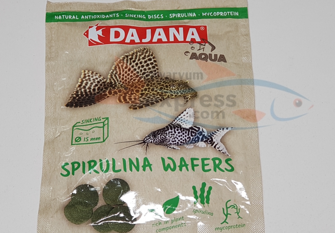 DAJANA SPİRULİNA WAFERS YEM 80 ML 25 GR VATOZ YEMİ