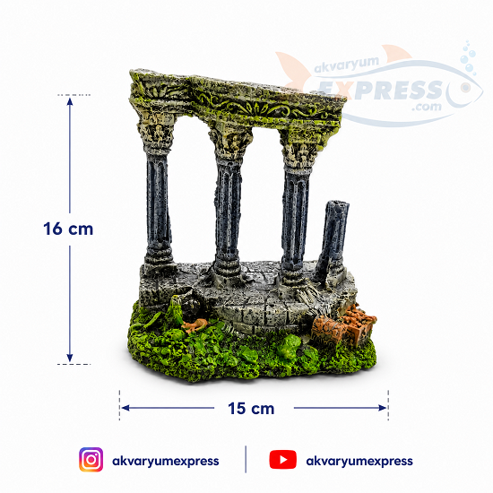 EFES ANTİK DEKOR AKVARYUM DEKORU