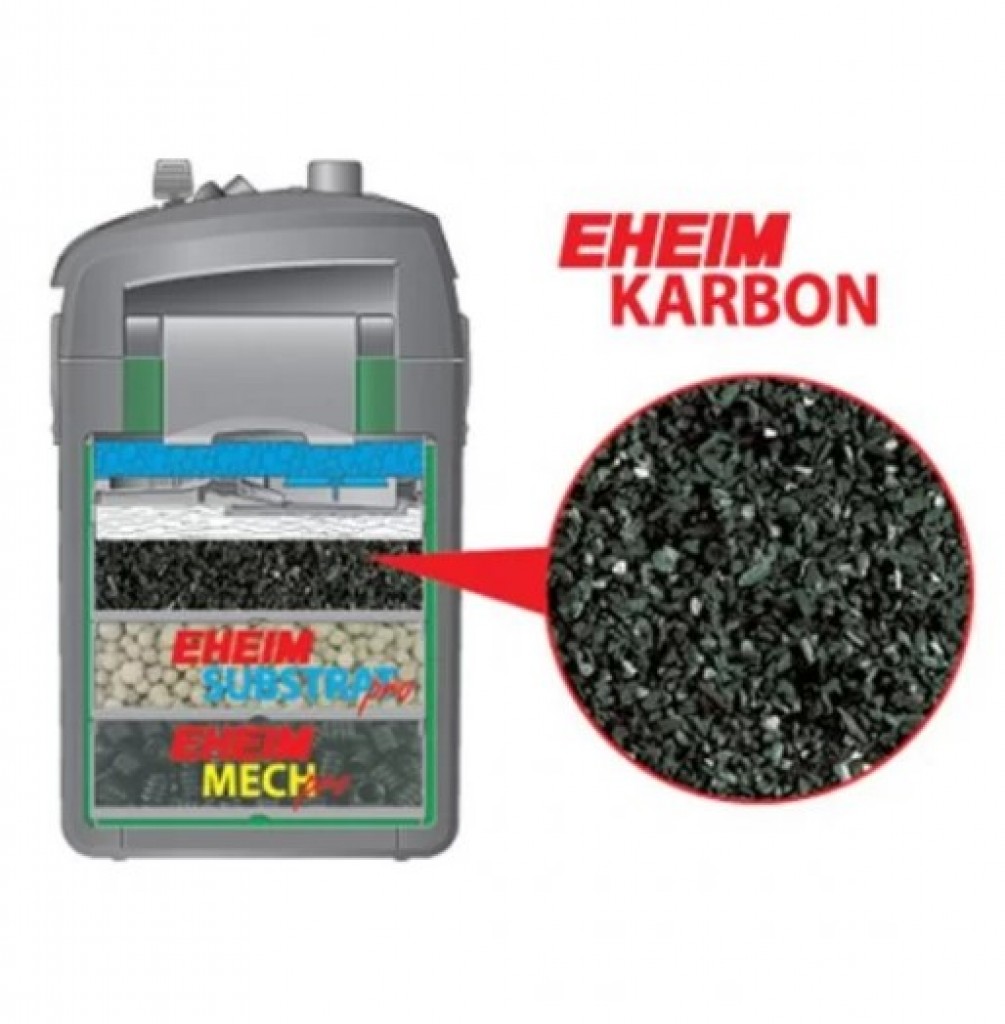 Eheim Carbon Karbon 1Lt 225 Gr Filtre Malzemesi Eheim Carbon Karbon 1Lt 225 Gr Filtre Malzemesi