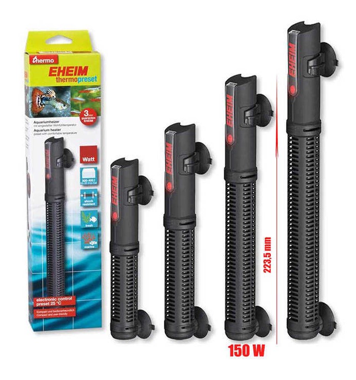Eheim Termopreset Termostatlı Isıtıcı 150 W Eheim Termopreset Termostatlı Isıtıcı 150 W