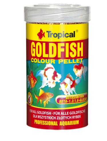 Goldfish Colour Pellet 250ml/90 gr Özel japon Yemi