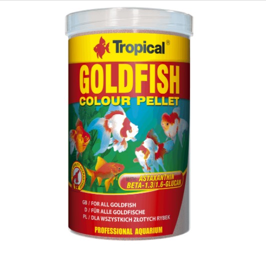 Goldfish Colour Pellet- A Kalite Japon Balığı Yemi 100ml 36gr