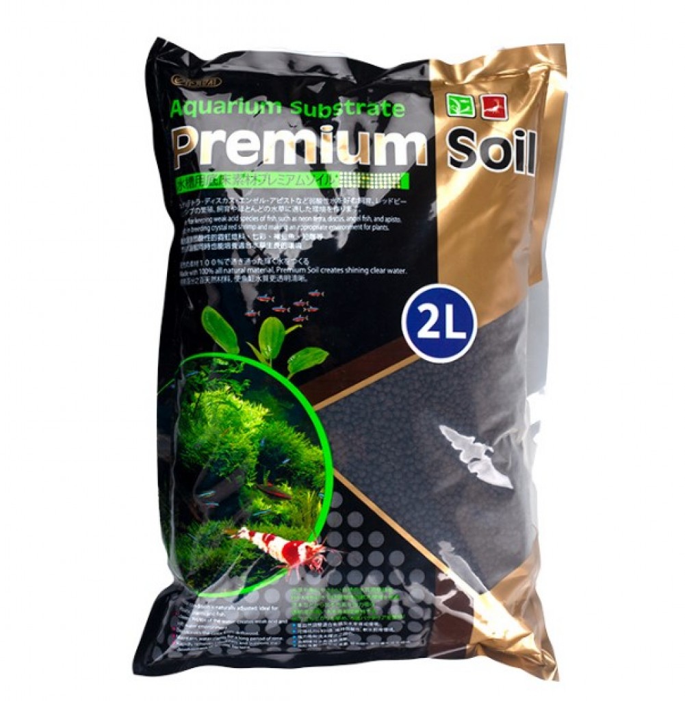 ISTA SUBSTRATE PREMİUM SOIL 2 LT Large Orjinal Karides Toprağı