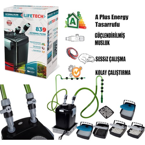 LİFETECH 839 DIŞ FİLTRE LİFETECH 839 DIŞ FİLTRE