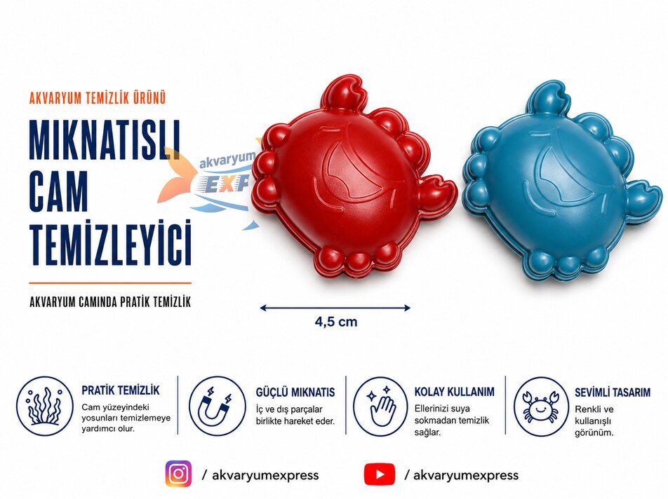 RS 24 MIKNATISLI CAM TEMİZLEYİCİ 1 ADET SATILIR RENK SEÇENEĞİ YOKTUR