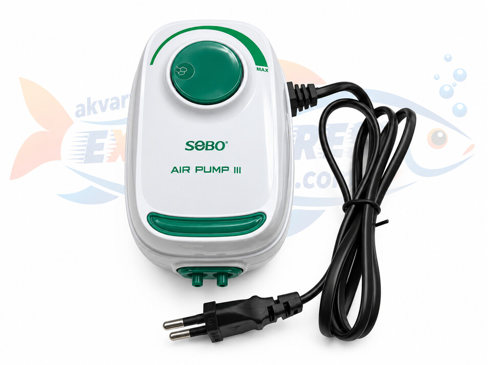 SOBO HAVA MOTORU ÇİFT ÇIKIŞ 3W ÇİFT ÇIKIŞLI