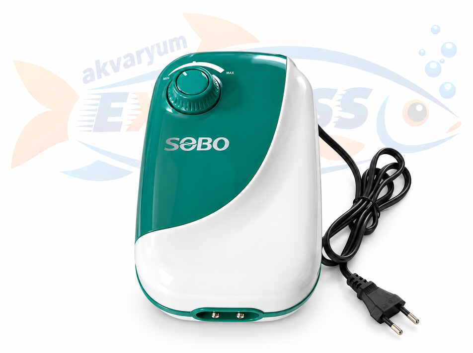 SOBO HAVA MOTORU ÇİFT ÇIKIŞ 8W