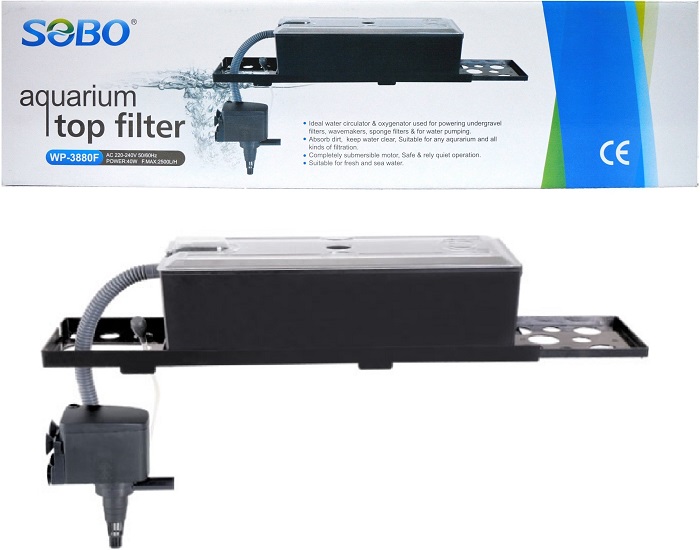 sobo wp 3880f tepe filtre 40w 2500 lt/saat