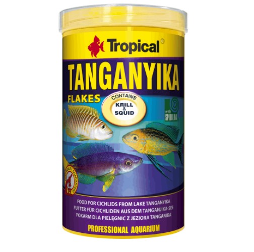 Tanganyika 1000ml 200gr Etçil Ciklet Pul Yem