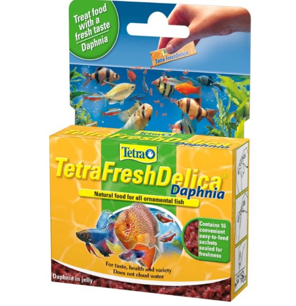 Tetra Fresh Delica Daphnia 48gr - Dondurulmuş Su Piresi Tetra Fresh Delica Daphnia 48gr - Dondurulmuş Su Piresi