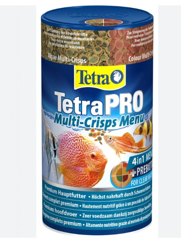 TETRA Pro Algen Fischfutter – 95 G / 500 Ml, Chips Mit Spirulina | Für Algenfressende Fische