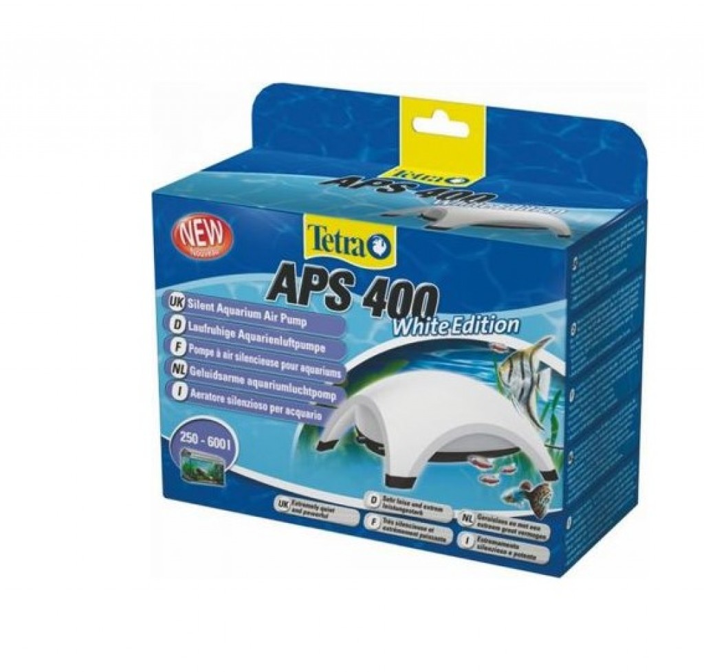 Tetratec Aps-400 Çift Çıkışlı Hava Motoru 400 L/s (Beyaz) 4,5 W Tetratec Aps-400 Çift Çıkışlı Hava Motoru 400 L/s (Beyaz) 4,5 W