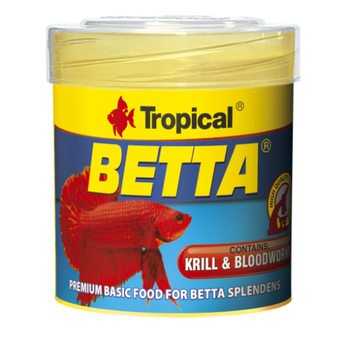 Tropical Betta 50ML beta yemi 15gr A Kalite KANKURDU KARIŞIMLI