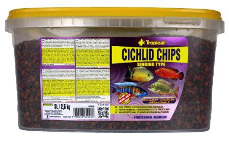 Tropical Malawi Chips Ciklet Yemi 40Gr A KALİTE YETİŞKİN BALIKLAR İÇİN