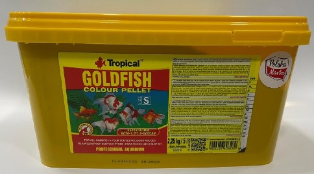 Tropical Goldfish Colour Pellet Japon Balığı Yemi S Boy Kovadan Bölme Tropical Goldfish Colour Pellet Japon Balığı Yemi S Boy Kovadan Bölme