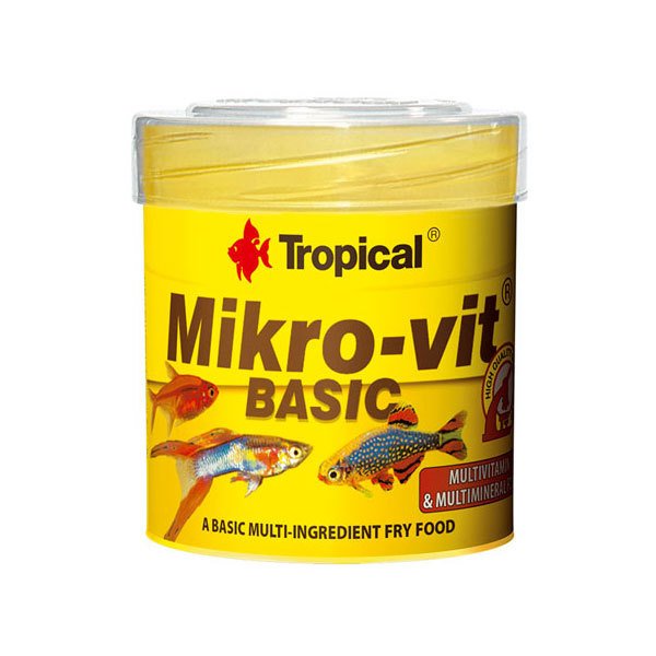 Tropical Mikro-vit Basic 50 ml 32 gr YAVRU BALIK YEMİ A KALİTE