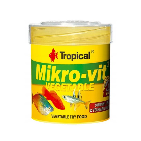 Tropical Mikro-vit Vegetable 50ml 32gr BİTKİSEL YAVRU YEMİ