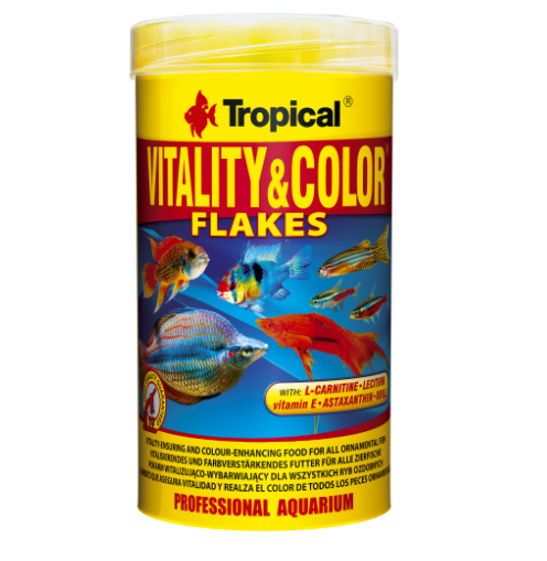 Vitality & Color Etçil Balıklar İçin Renklendirici Yem 100ml 200gr